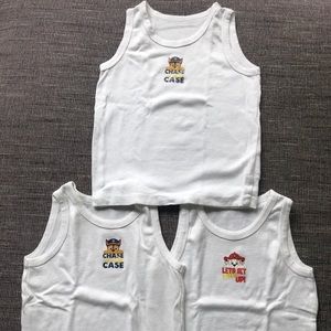 Kids/Toddler 3 Paw Patrol Vest Tops 2-3 years